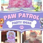 decoracion para fiesta de paw patrol niñas