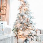 Decoraciones navideñas 2018 color blanco