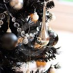 Decoraciones navideñas 2018 color negro