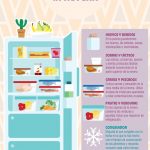 como mantener organizada la heladera o el refrigerador