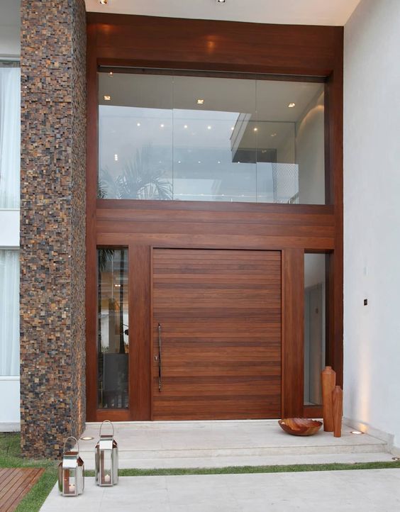 Puertas para exterior de madera