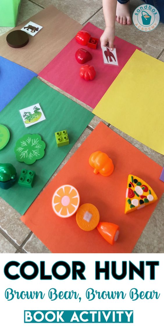 Juegos educativos para aprender los colores