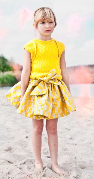 Como vestir a un niña de moda para el dia del niño - Como Organizar la Casa