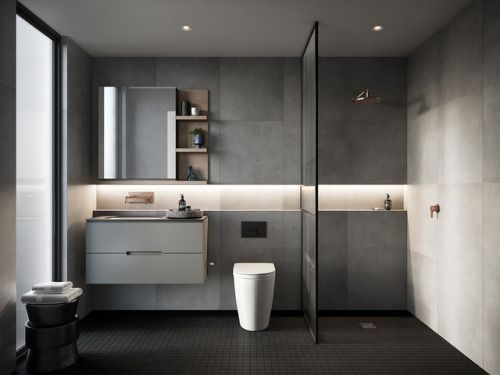 Muebles para baño minimalistas