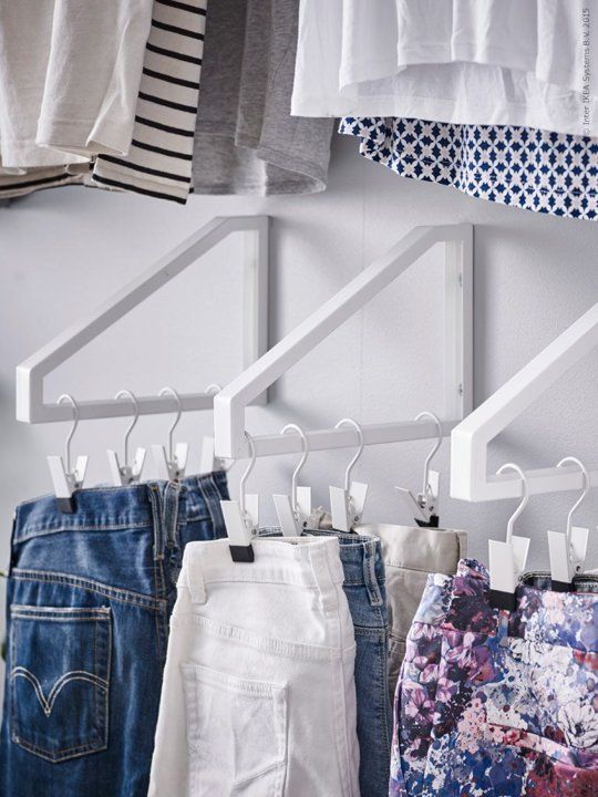 15 Formas Practicas para crear un armario cuando no tienes closet