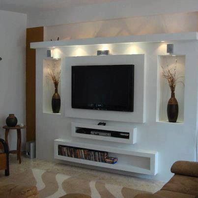  Diseños de tablaroca para muebles de television 