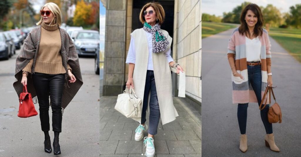 Outfits de invierno para señoras mayores de 40