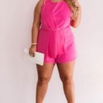 Outfits con romper para mujeres maduras plus size