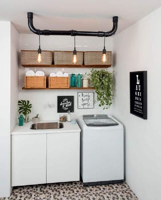 Ideas para cuarto de lavado pequeño
