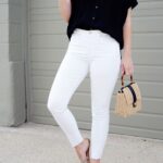 Looks casuales con jeans blancos