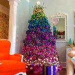 Tendencias en decoración navideña moderna y colorida