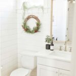 Ideas para decorar un baño en navidad en casa de Infonavit