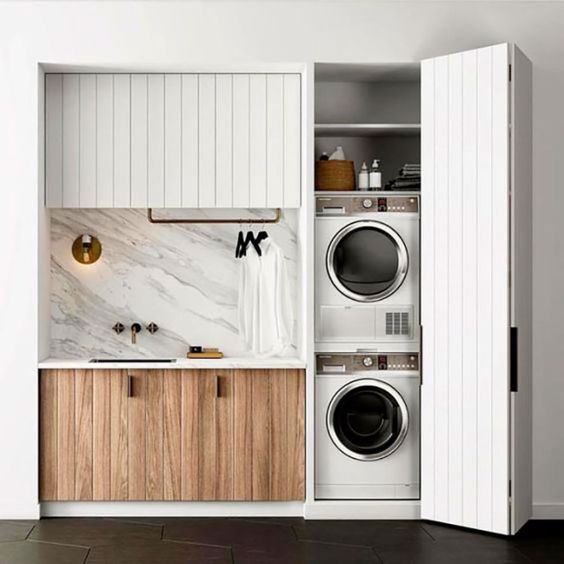 Diseño de cuarto de lavandería