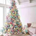 Decoración creativa del árbol de navidad