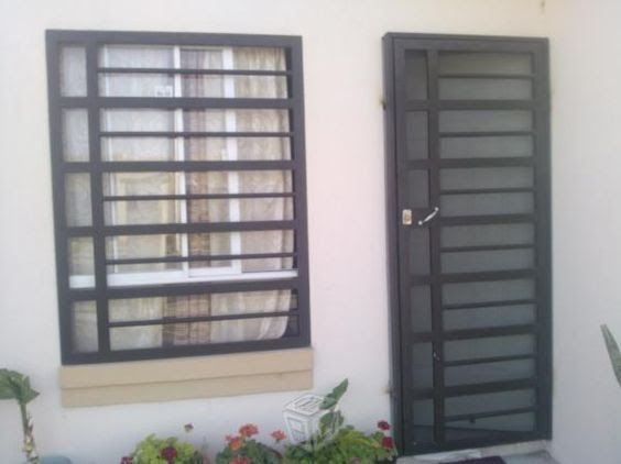 Rejas metálicas para puertas y ventanas