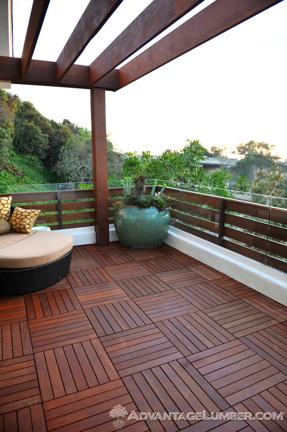 Cambia el diseño del piso para tu terraza
