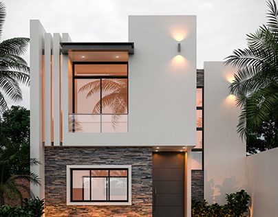 Ideas de fachadas de casas estilo minimalista elegante