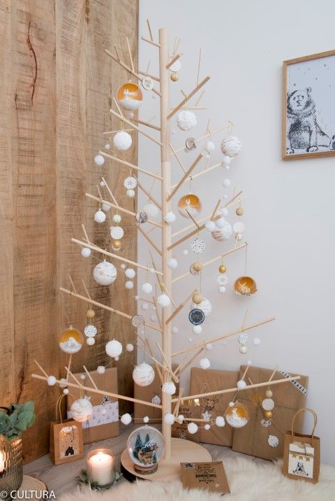 Ideas de decoración navideña más natural