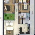 Propuestas de planos arquitectónicos de casas Infonavit