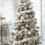 Árboles navideños blancos elegantes