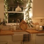 Guirnaldas navideñas para la cocina