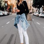 Ideas de looks con jeans blancos