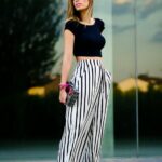 Outfits con palazzos casuales