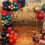 Ideas hermosas de decoración para navidad con globos
