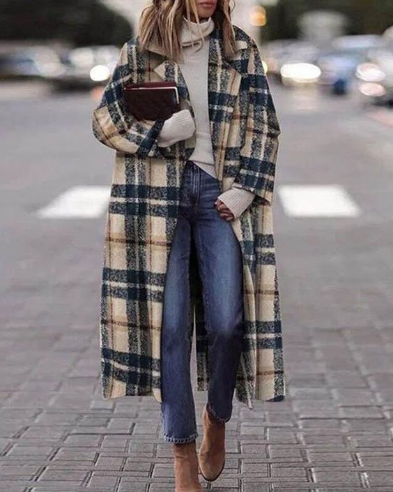 Los mejores looks con abrigos largos para invierno