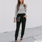 Outfits con leggins negros para el trabajo