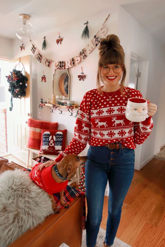 Suéter para tus looks navideños