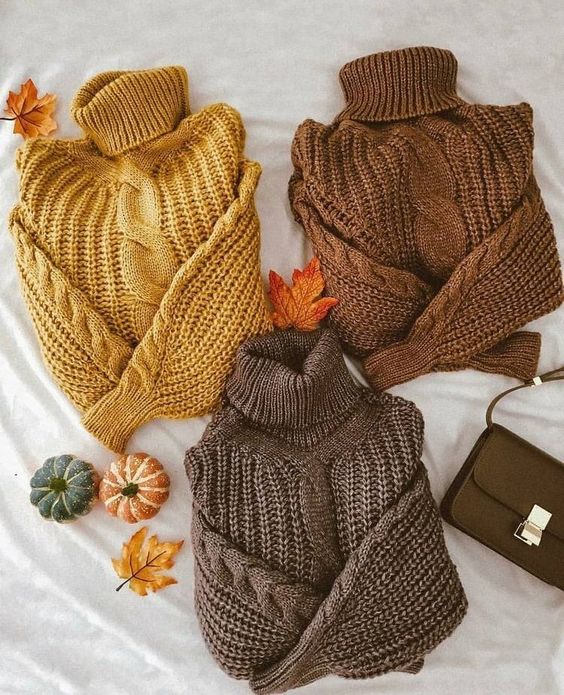 Colores para el diseño de suéter para invierno