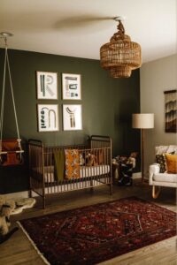 Gama de colores para decorar una habitación de bebé