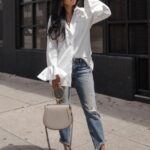 Outfits casuales con camisa blanca