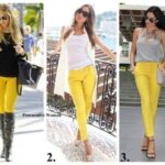 Outfits en color amarillo ¡Excelente color!