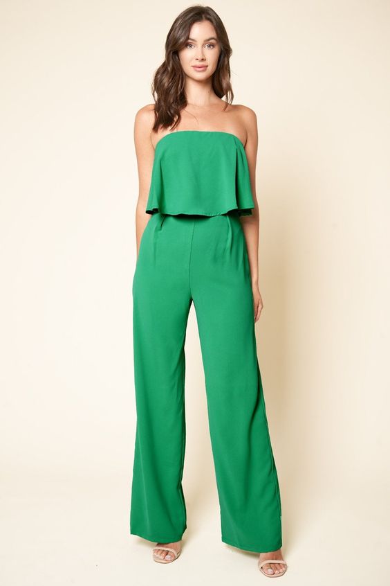 strapless jumpsuits