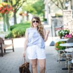 Look con shorts para chicas plus size