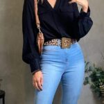 Camisas oversize y jeans