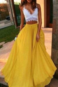 Vestidos amarillos el color del verano