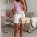 Outfits con shorts blancos