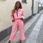Jumpsuits color rosa para el verano