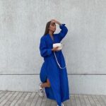 Vestidos en color azul eléctrico