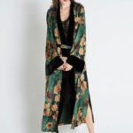 Vestidos combinados con kimonos